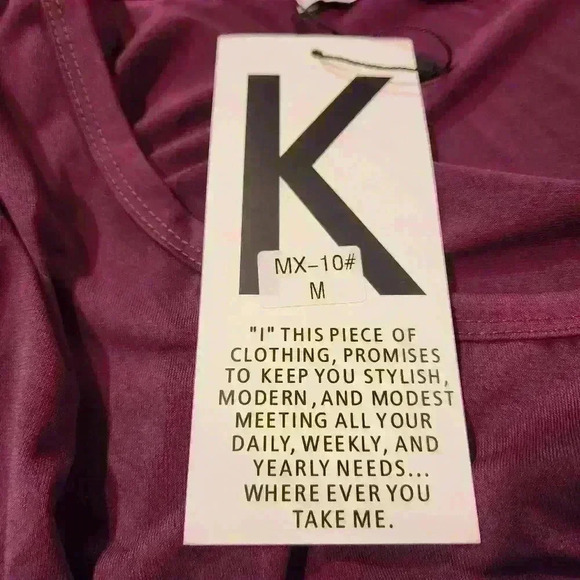 NEW NWT Women's Kabayare Maroon ORIGINAL Milk Silk Maxi Dress - Picture 8 of 10